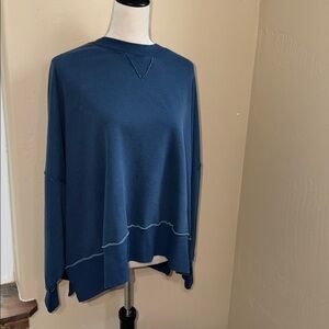 Brand New Navy Blue American Eagle AE Sweatshirt Seriously Feels Lived In XL